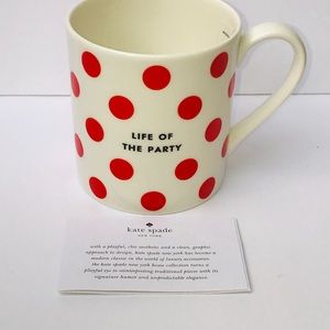 Kate Spade “Life Of The Party Mug”